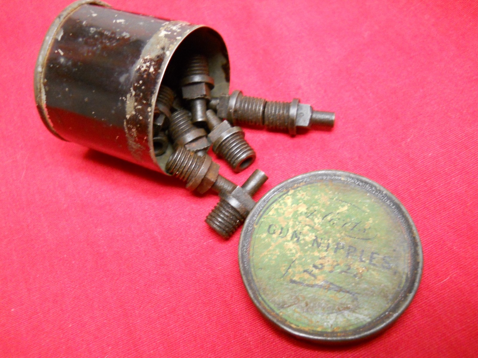 Vintage ORIGINAL Civil War musket percussion NIPPLE black powder rifle gun CS US