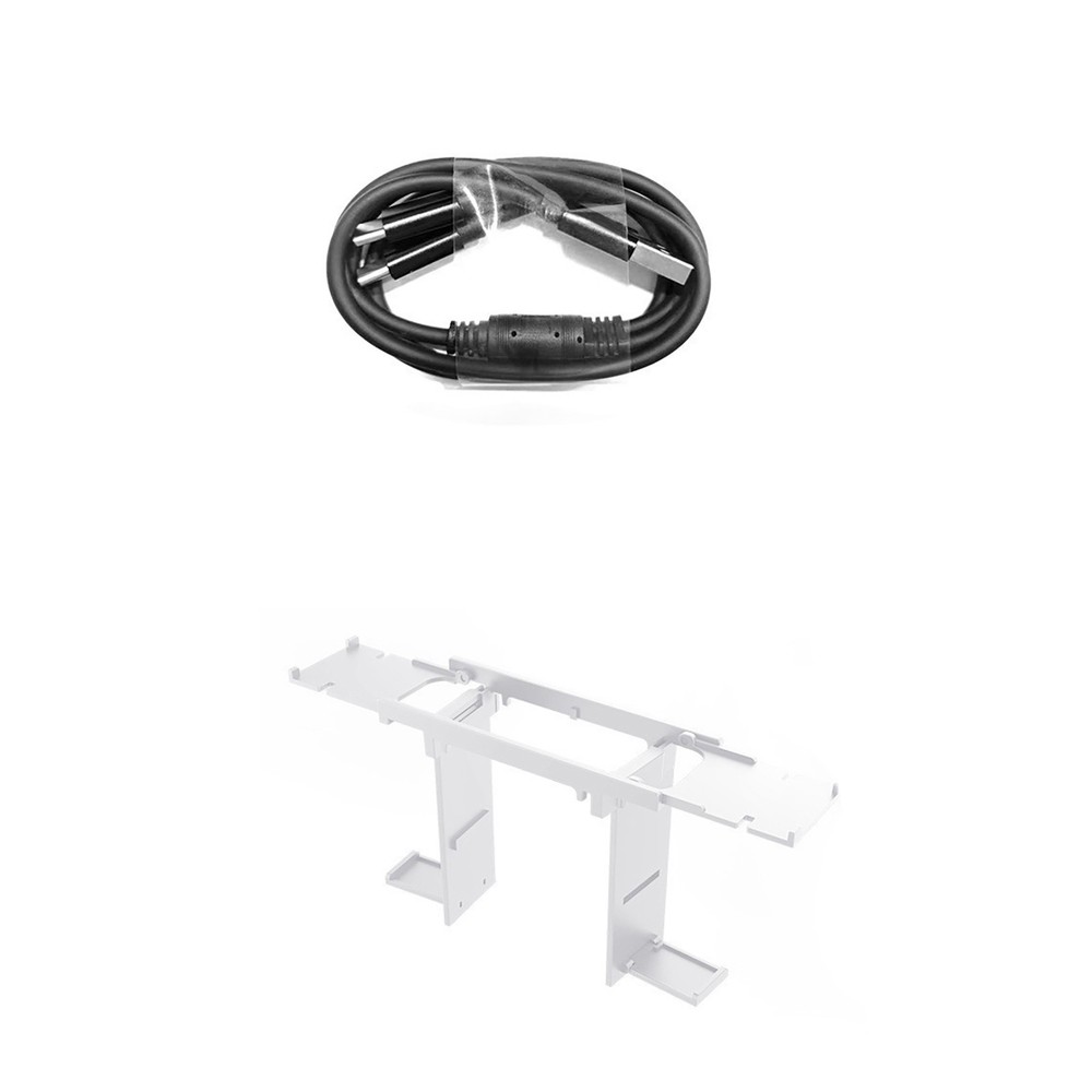 Controller Storage Holder Headset Organize Bracket+Charging Cable for PS5 PS VR2