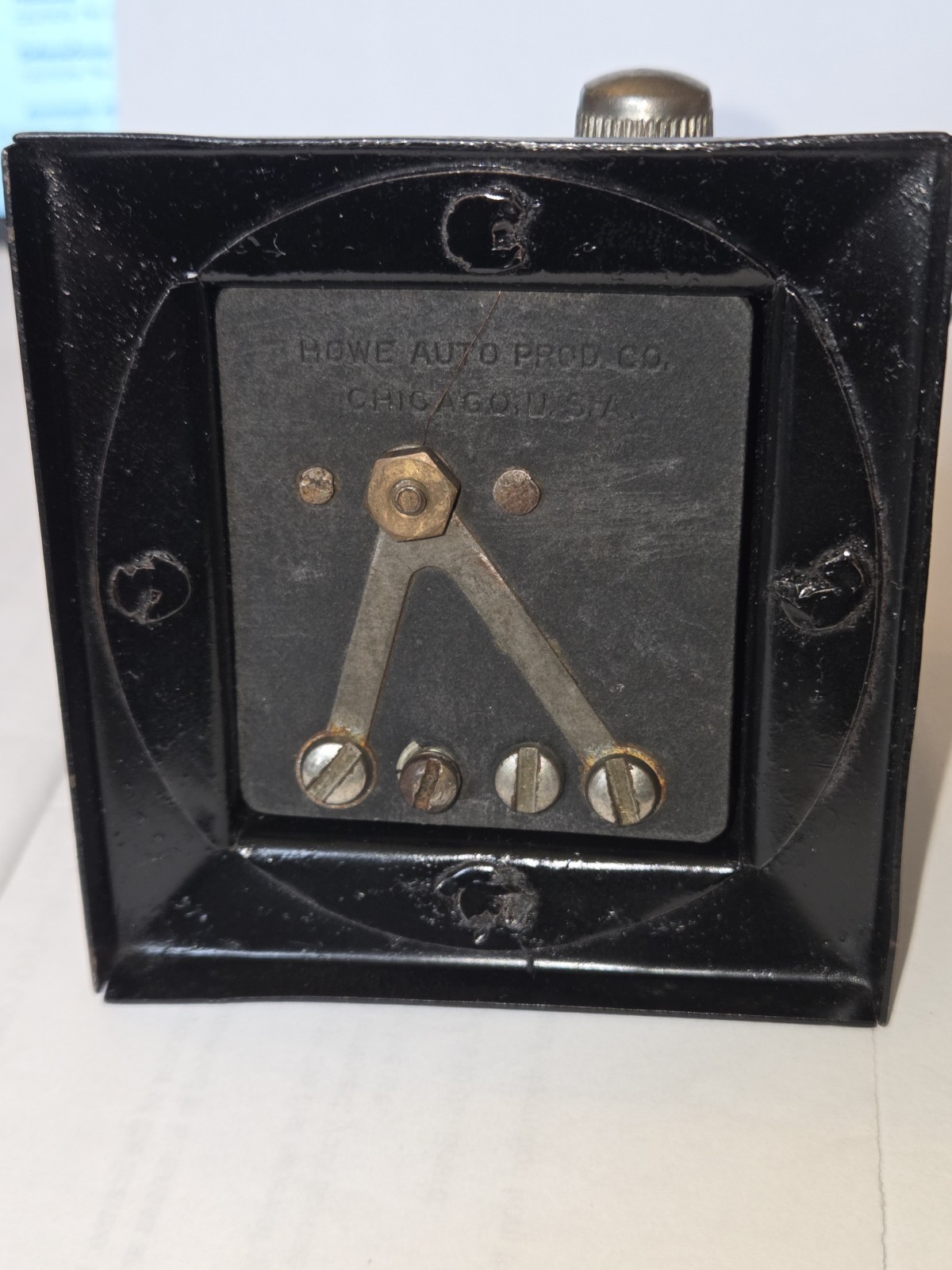 1920s CRYSTAL RADIO Howe Radio Receiver