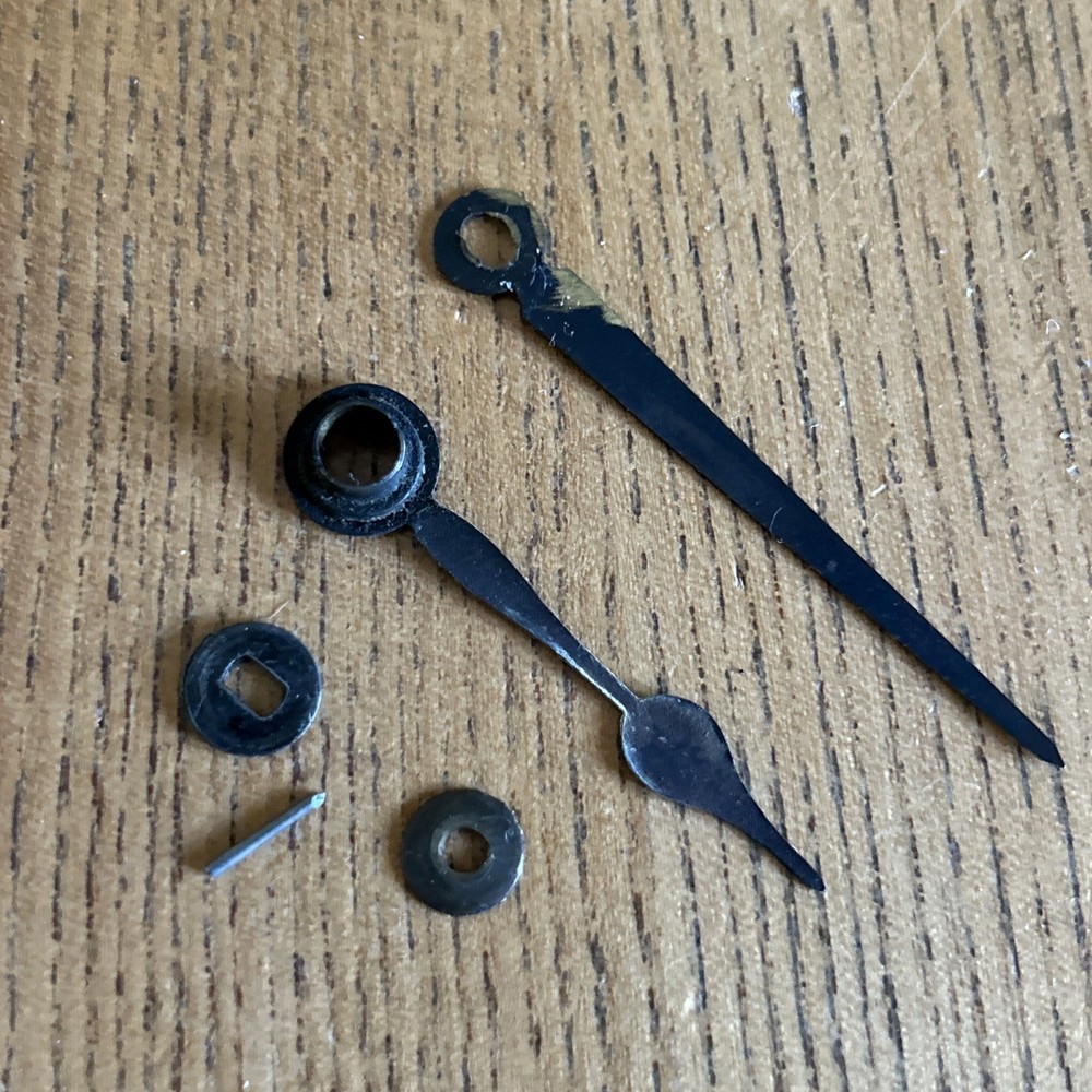 Vintage Mantle Clock Hands & parts