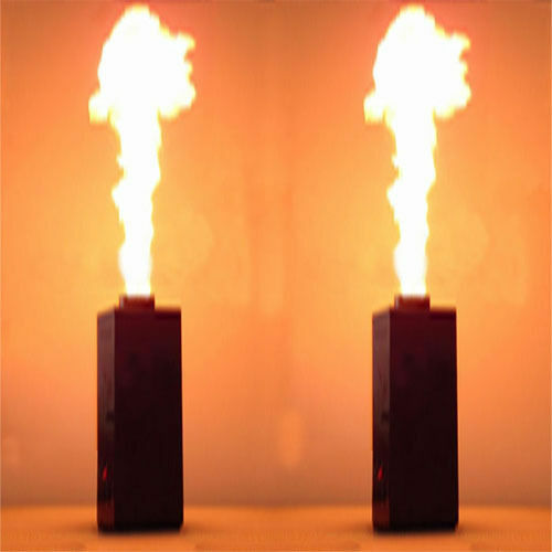 2Pcs DMX Fire Thrower Stage Flame Effect Projector Machine Disco Show Party 200W