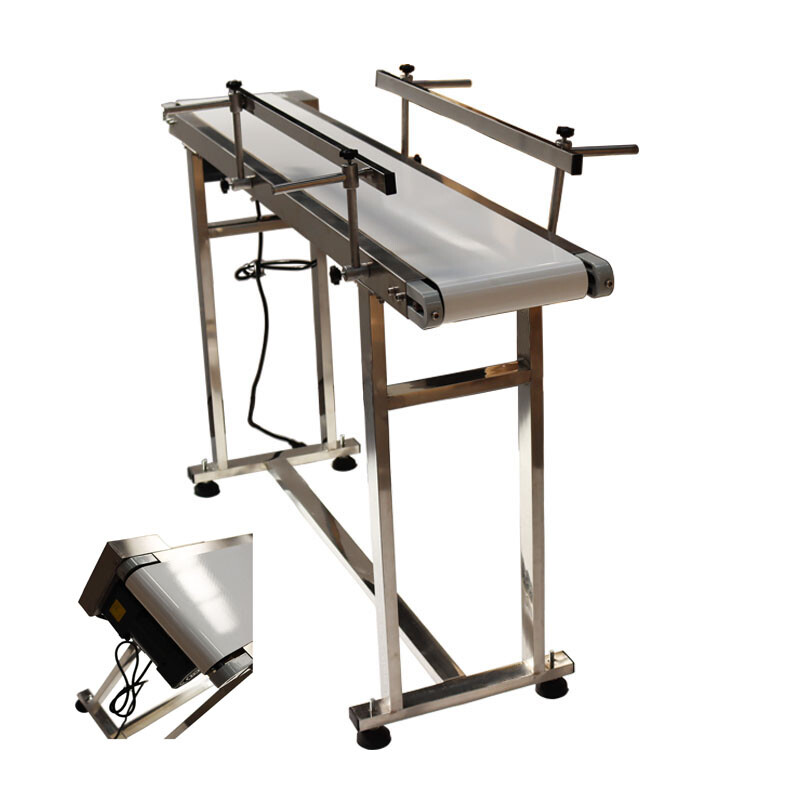 Steady Flat Transporting Conveyor,110V Conveyor System 53"*7.8" USA Shipping