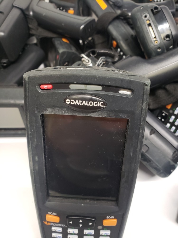 Lot OF 24 Datalogic Pegaso Mobile Computer Barcode Scanner / AS IS