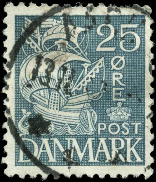 Denmark  Scott #233 Used