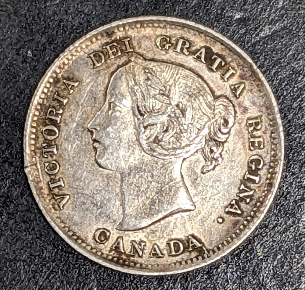 1892 Canada 5 Cent Victoria
