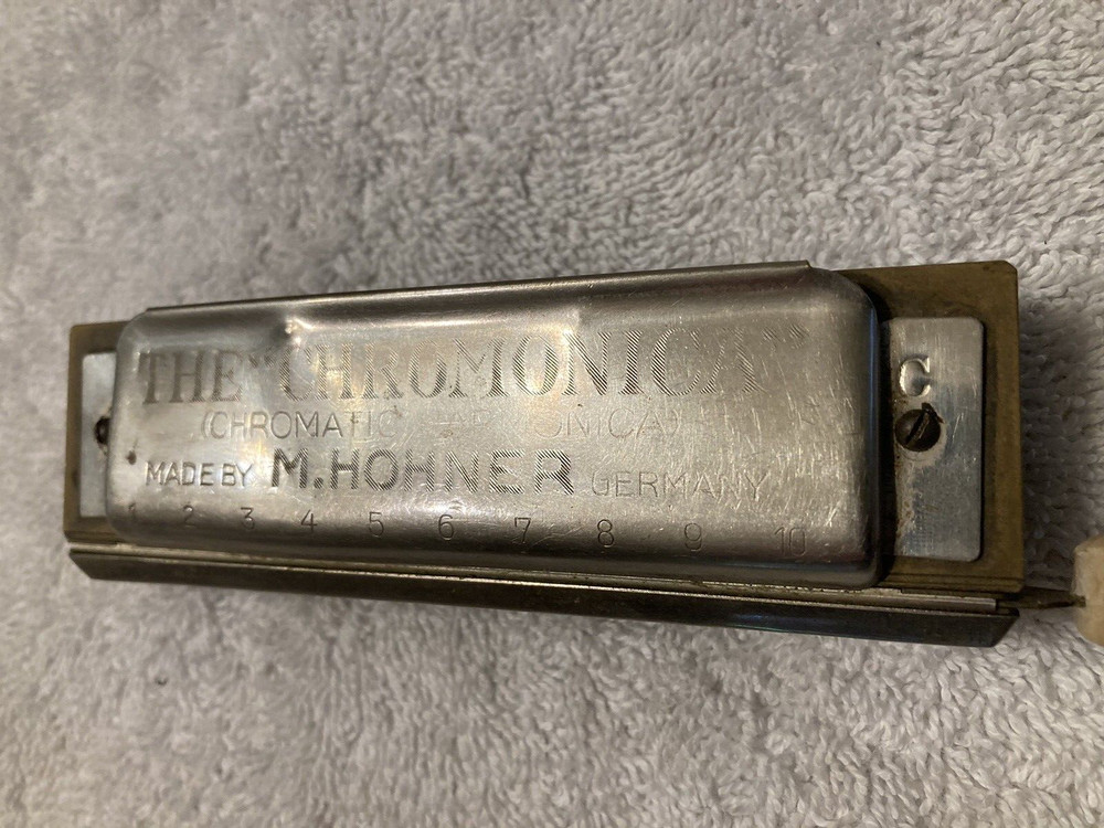 Vintage M-Hohner's The Chromonica Harmonica “C”.