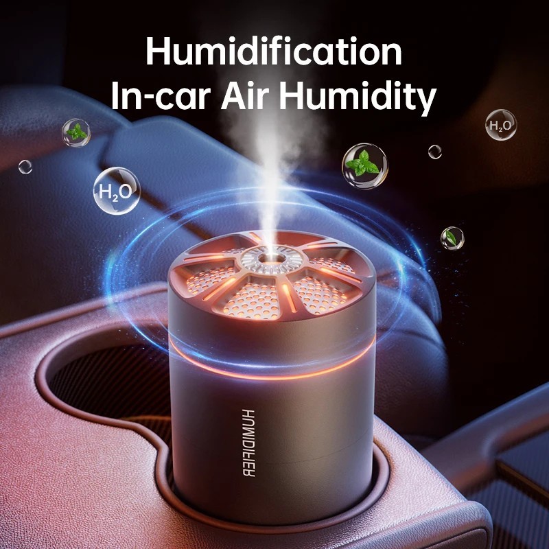 Portable USB Mini Humidifier LED Light Aroma Diffuser Car Home Office
