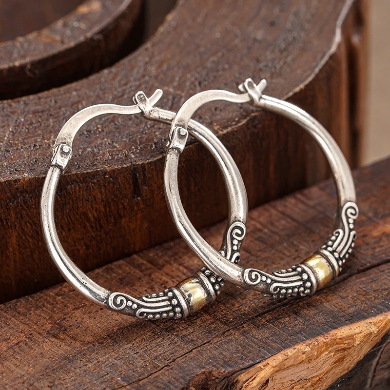 NEW BRIGHTON BEACH Hoop Earrings