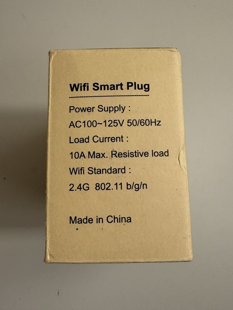 Maxcio WiFi Smart Plug W-US003 4-Pack, Alexa Google, Type B, 10A, White