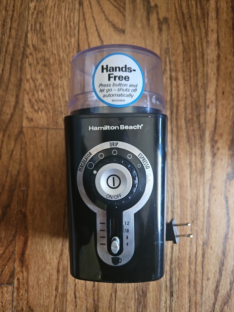 Hamilton Beach 80370 12oz Electric Coffee Grinder - Black