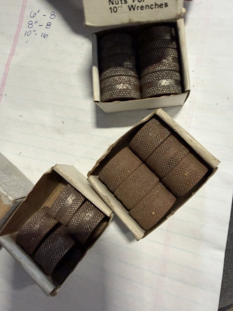 RIDGID Pipe Wrench Nuts, Various sizes