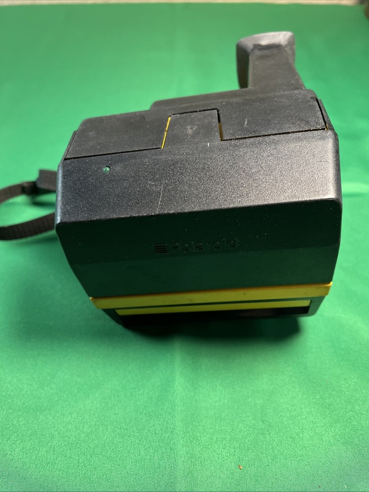 Vintage Polaroid Camera With Carrying Strap