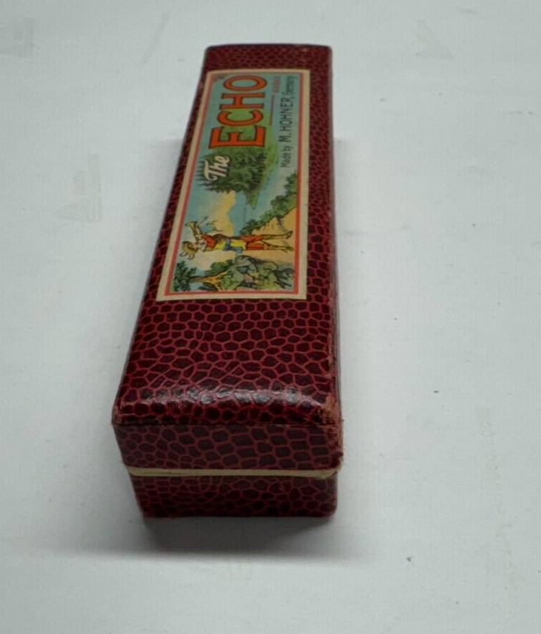 Vintage M. Hohner The Echo Harmonica C [Germany]