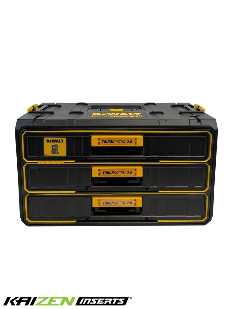 DeWalt ToughSystem 2.0 3 Drawer Unit - (Kaizen Inserts Only)