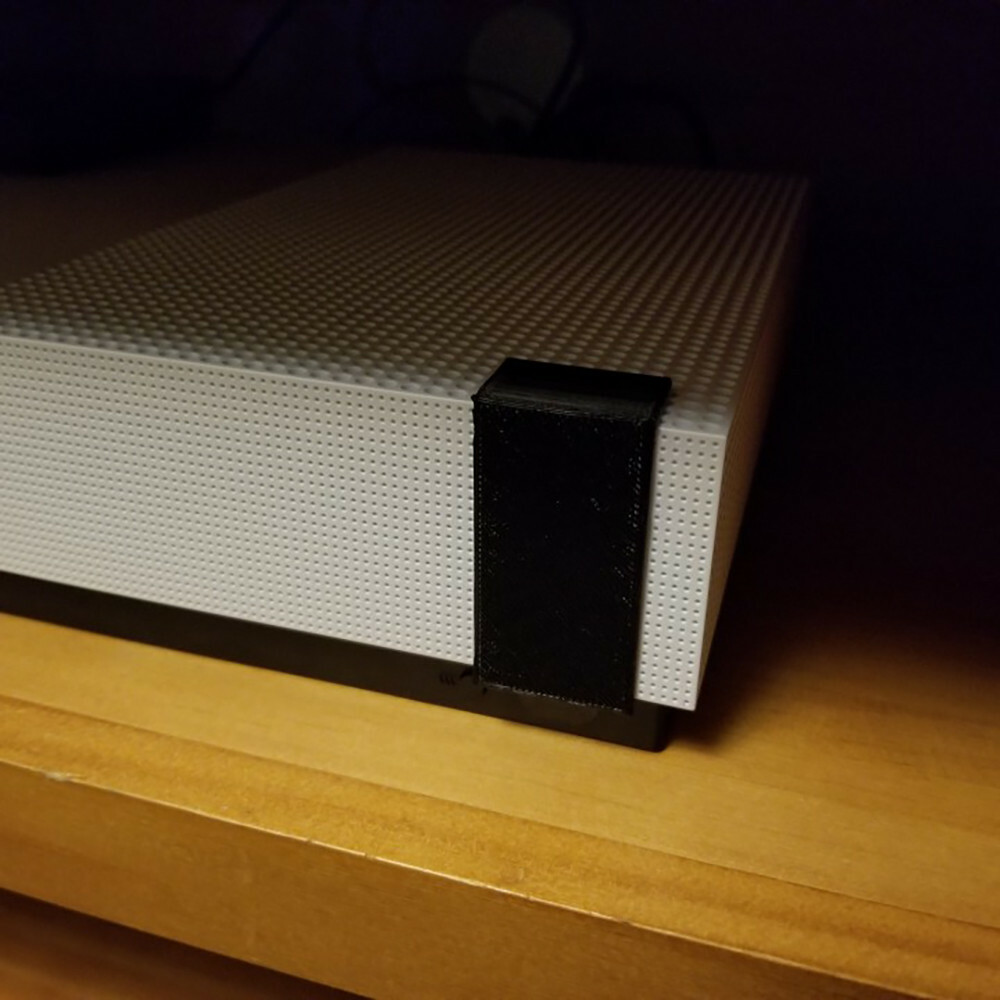 Microsoft Xbox One S Power Button Blocker Guard Press Proof Clip Stop LED System