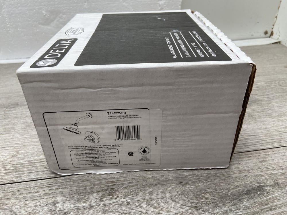 Delta T14272-PR Galeon Shower Multi-Function Pressure Balanced Shower Less Valve