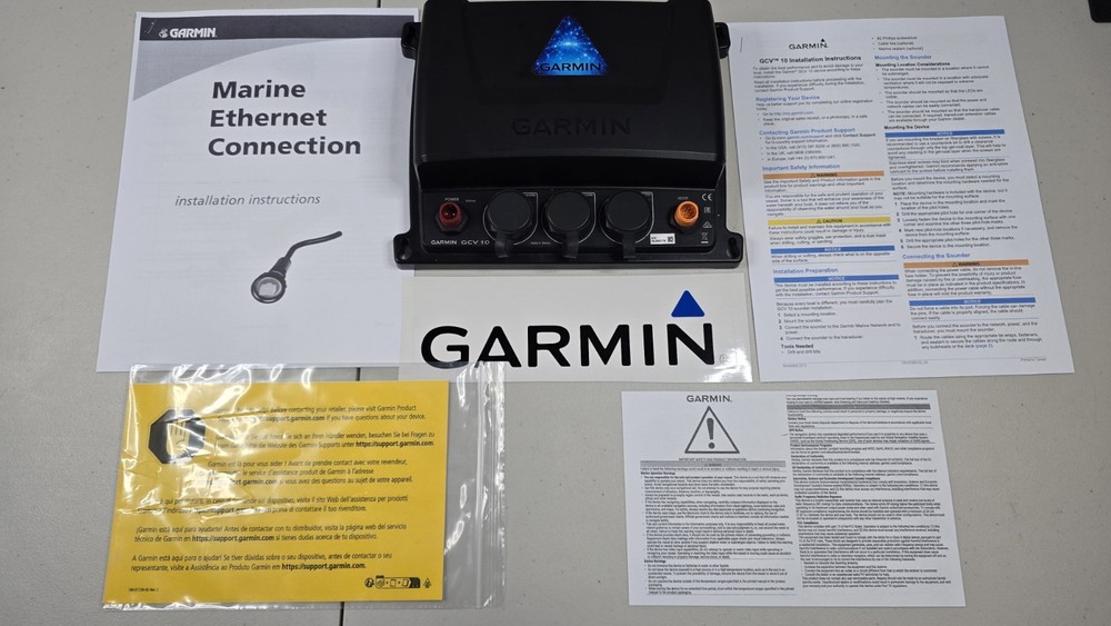 Garmin GCV 10 DownVu / SideVu Sonar Module – Clean – Tested- Excellent Condition