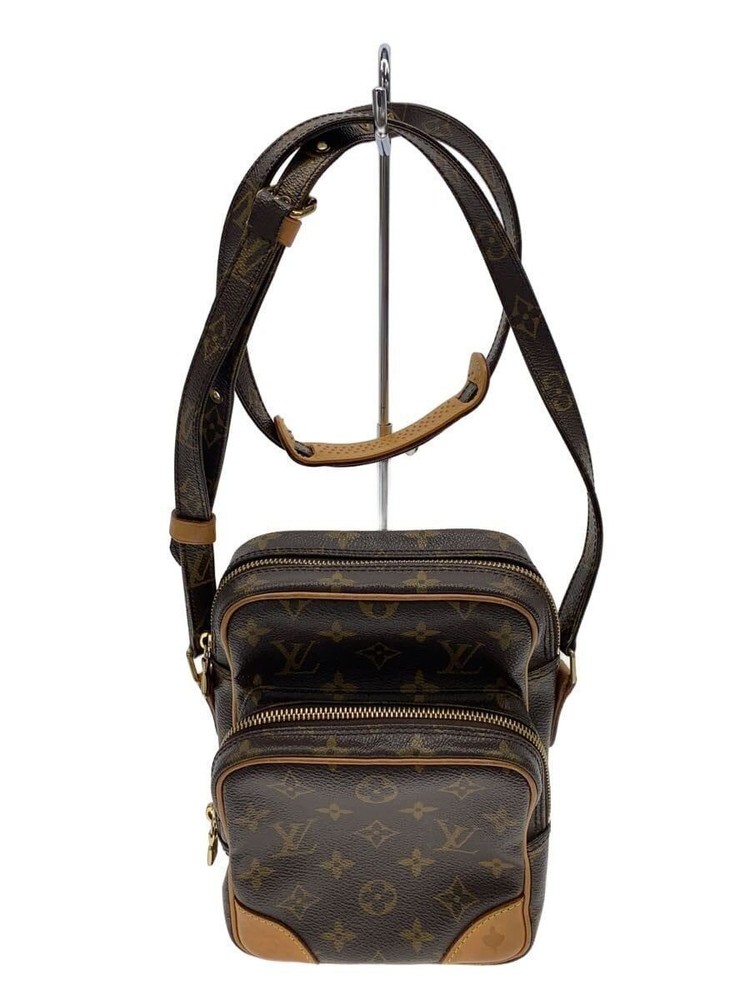 LOUIS VUITTON Shoulder bag Amazon Monogram canvas PVC BRW Used