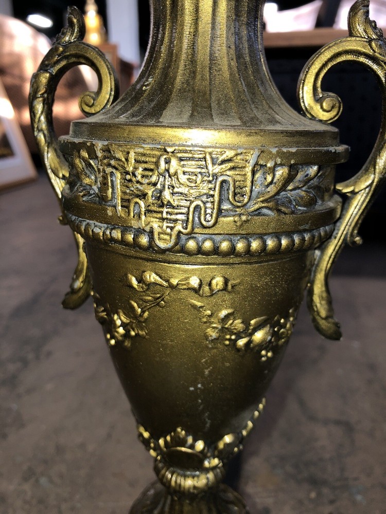 Antique Andirons Urn Form