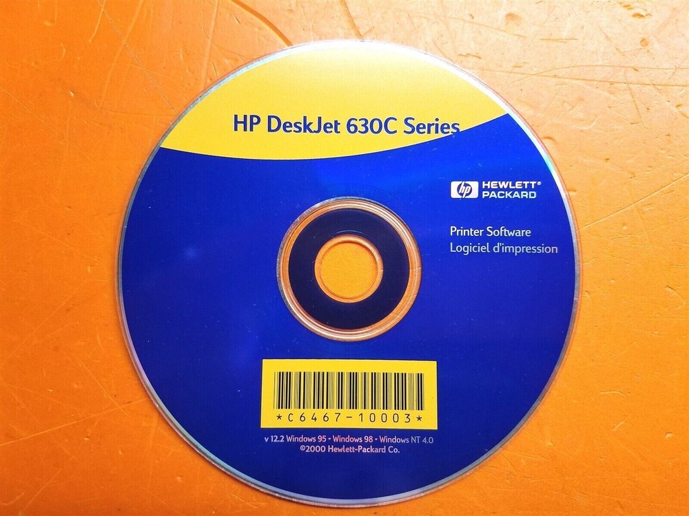 ⭐️⭐️⭐️⭐️⭐️ Printer Software CD HP Deskjet 630C Series