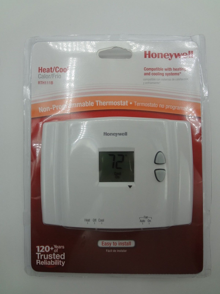 Honeywell Non-Programable Thermostat RTH111B NOS