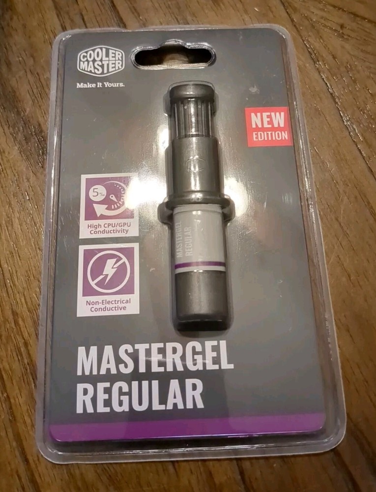 Cooler Master New Edition MasterGel Regular High Performance Thermal Paste.