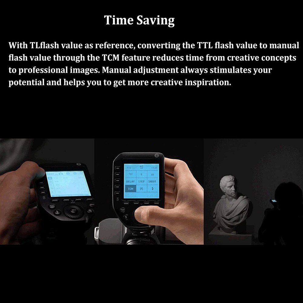 US Godox XProII-N 2.4G TTL Flash Bluetooth Trigger Transmitter for Nikon Camera