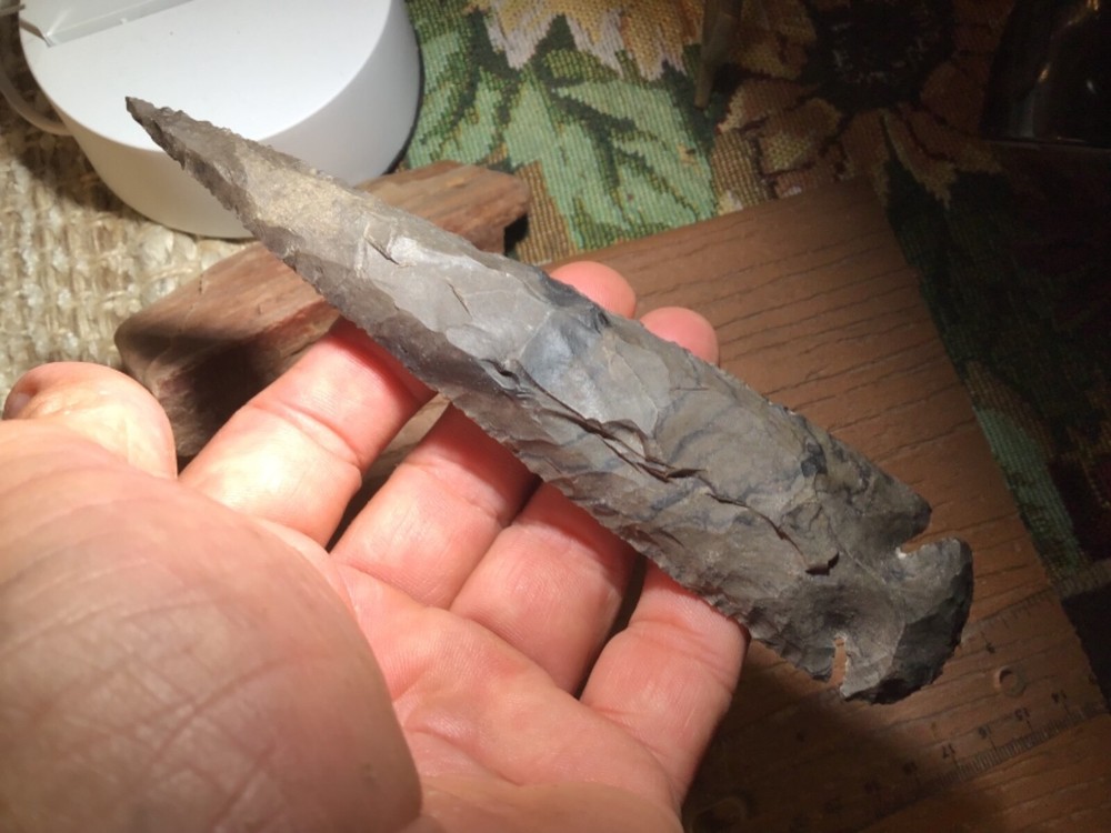 Dovetail, Early Triangular, and Darl Modern Arrowheads