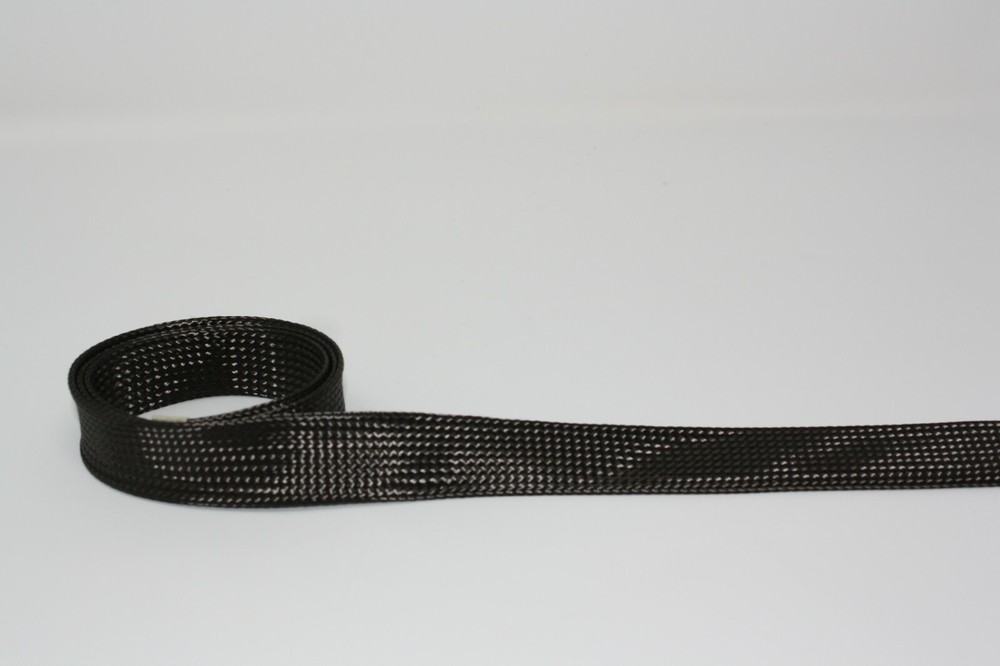 2" Carbon Fiber Braided Sleeve