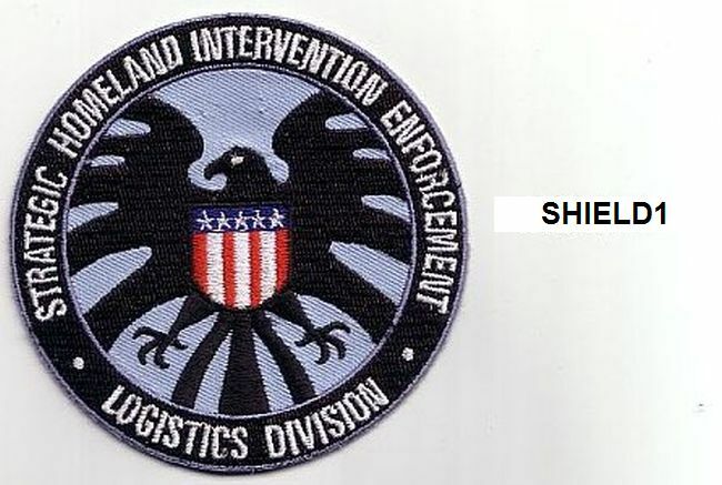 SHIELD LOGISTICS UNIFORM PATCH - 3.5 INCH - SHIELD1