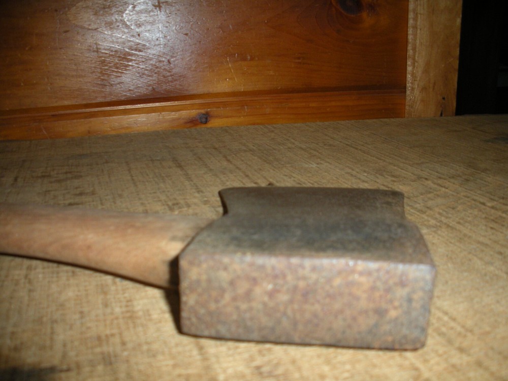 Vintage Rafter Pattern Single Bit Axe