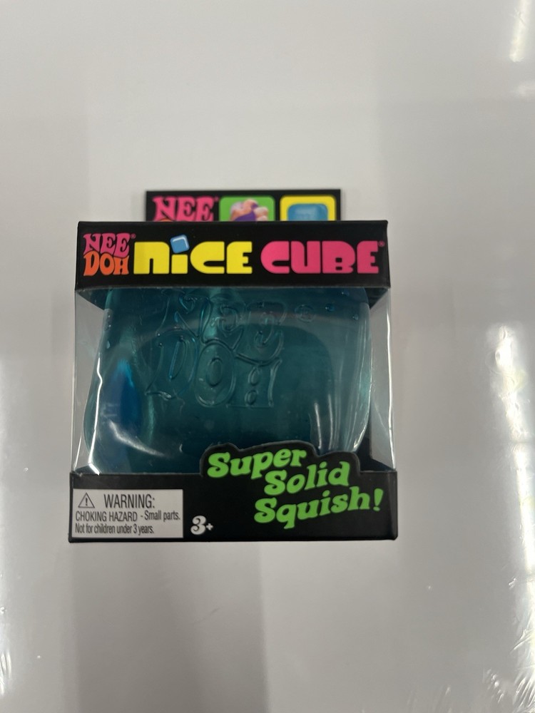 2026 Nee Doh Blue Nice Cube Mint! In Hand