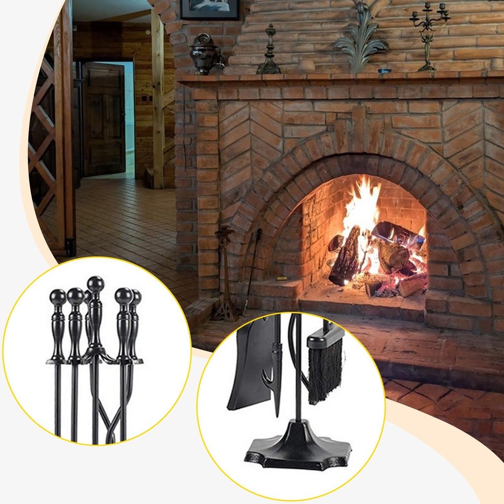 Fireplace Tools Set Fireside Accessories Fire Tool Set