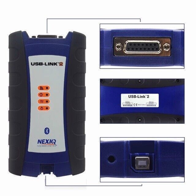 NEXIQ 2 USB Link Second Generation Heavy Card Diagnostic tool W/ Bluetooth US