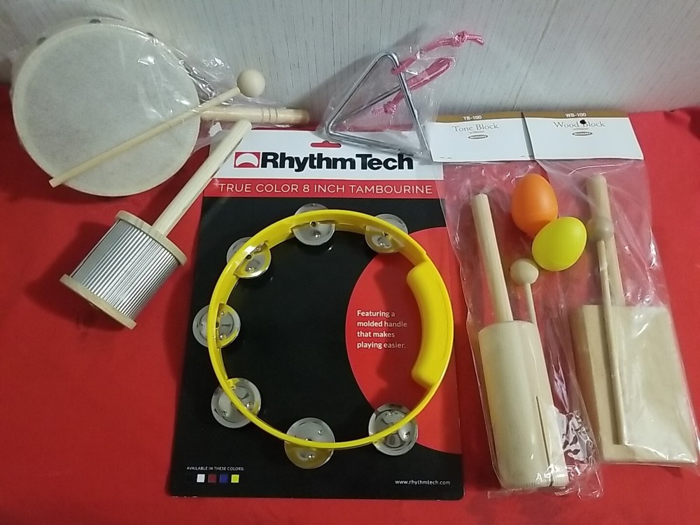 Percussion Instrument Pro Pack Assortment. Great Quality And Value Pack.