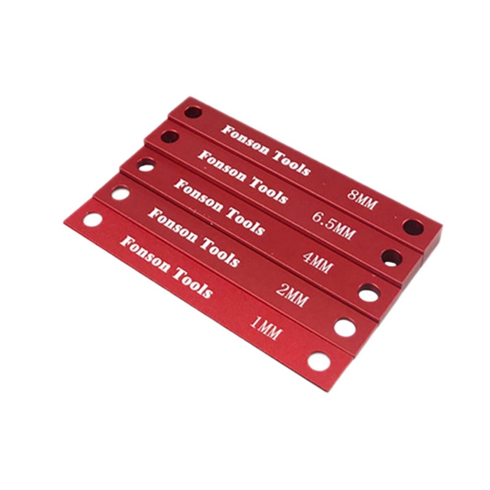 9x Height Gauge Blocks Metric Setup Blocks Woodworking Setup