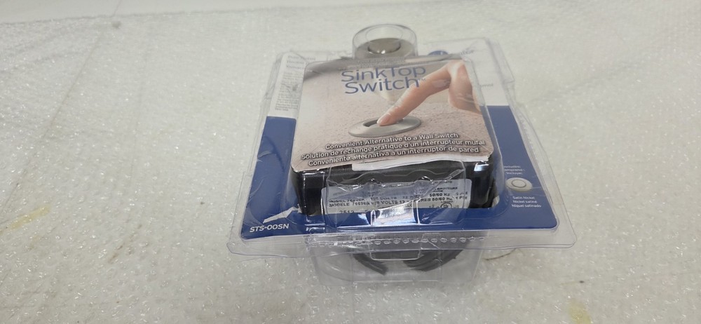 InSinkErator Garbage Disposal Air Switch Kit, Dual Outlet Sink Top Switch Button