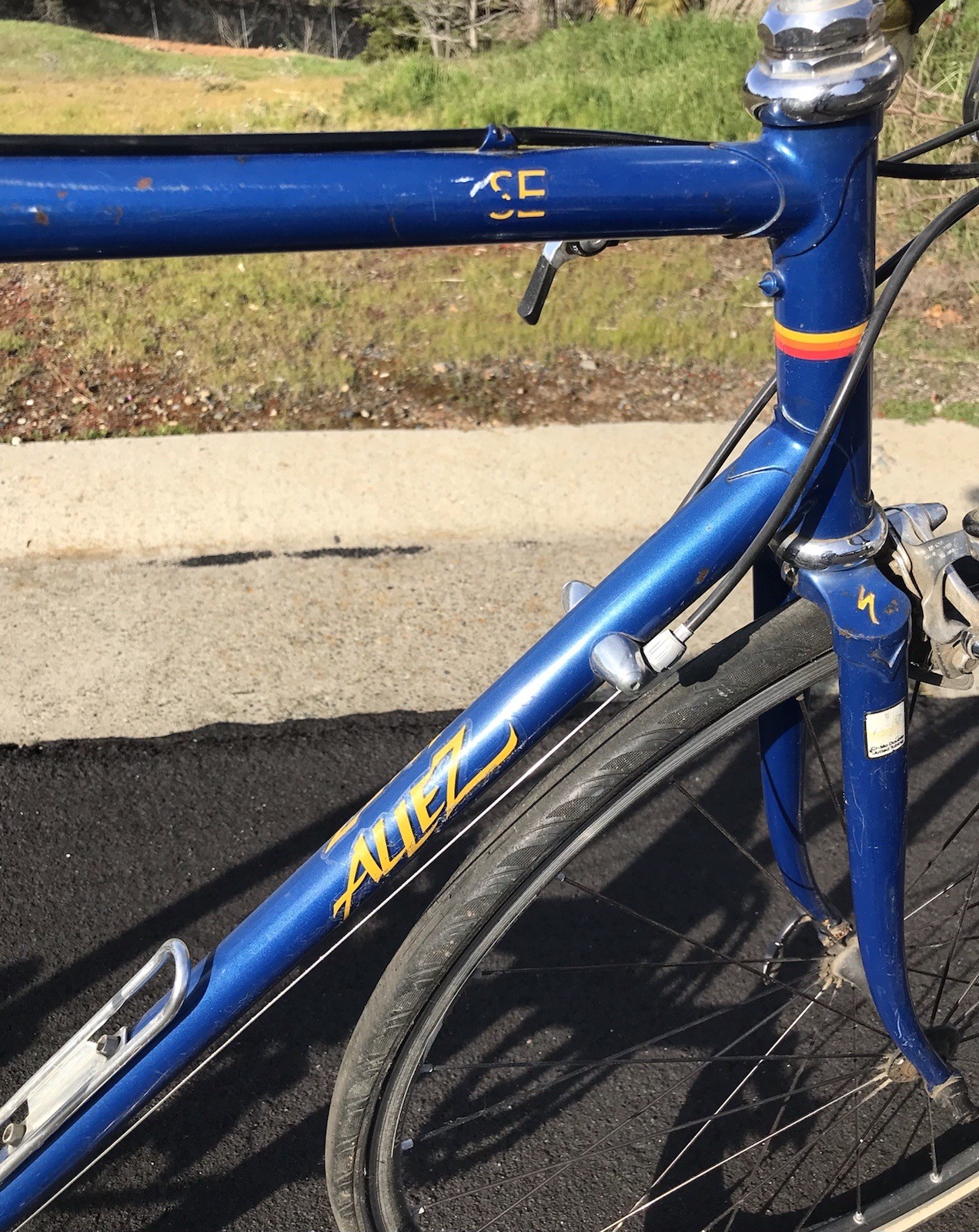 Vintage Specialized Allez SE Jim Merz Edition Lugged Steel Racing Bicycle Bike