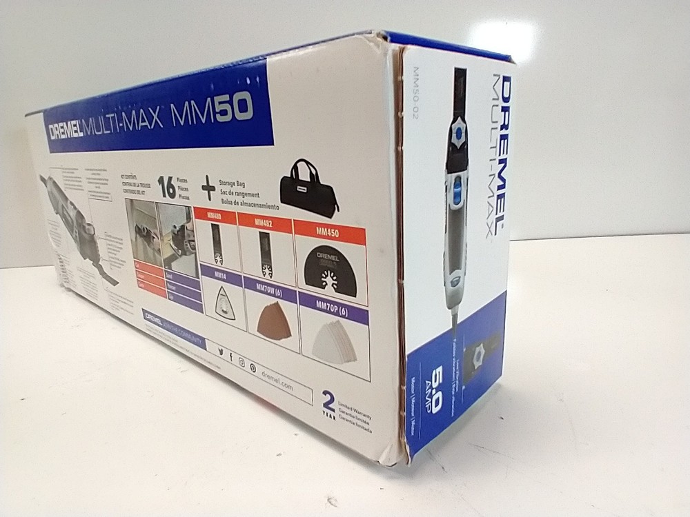 Dremel MM50 Multi-Max Corded 16pc Oscillating Multi-Tool Kit, New Sealed