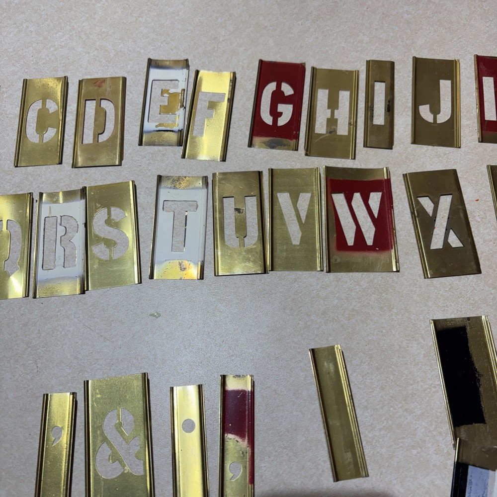 Ch Hanson 3” Stencil Set Read