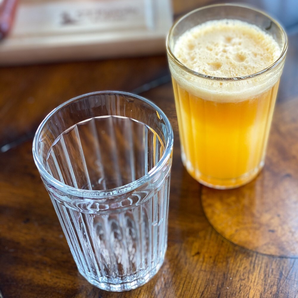 Classic Russian Faceted Drinking Glass USSR Clear Soda Water Graneny Stakan