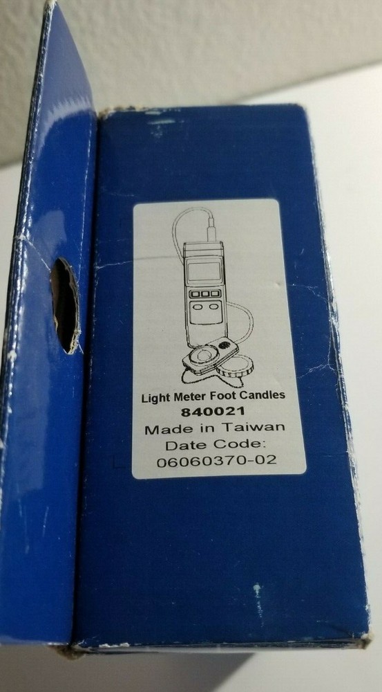 Digital Instruments Light Meter Foot Candles 840021C