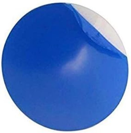 Customizable 5-Inch Thick Clear Plexiglass Round Disc - Artistic Essential