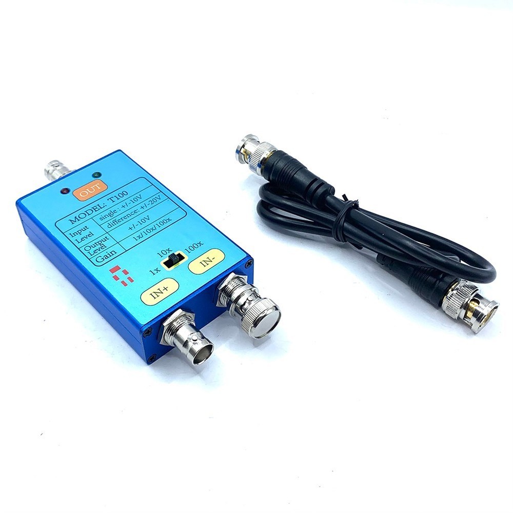 Battery Powered Differential Probe Single Ended Input Impedance Maintenance