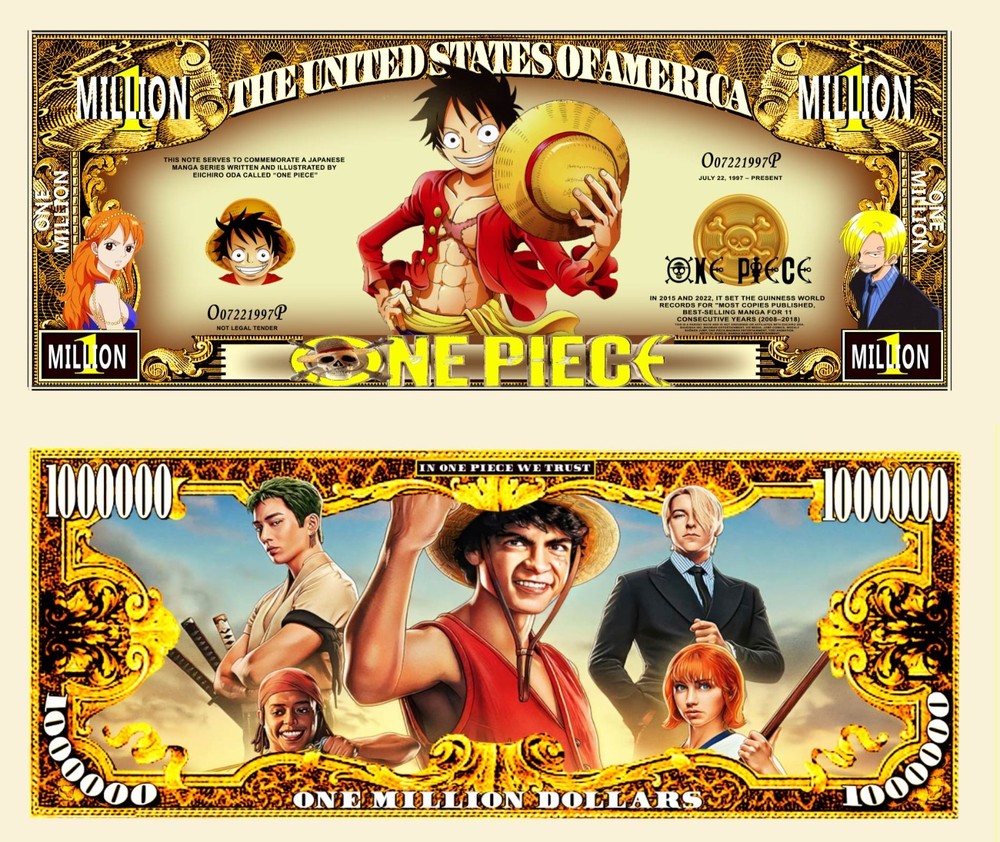 OUR ONE PIECE NOVELTY NOTE AND BILL (2 Each)