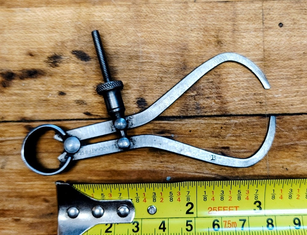 🗽 VINTAGE MINI 3" OD CALIPER MACHINIST/TOOLMAKER