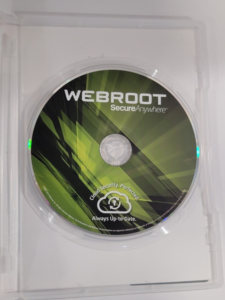 Webroot Secure Anywhere Internet Security PC Mac Mobile 3 Device