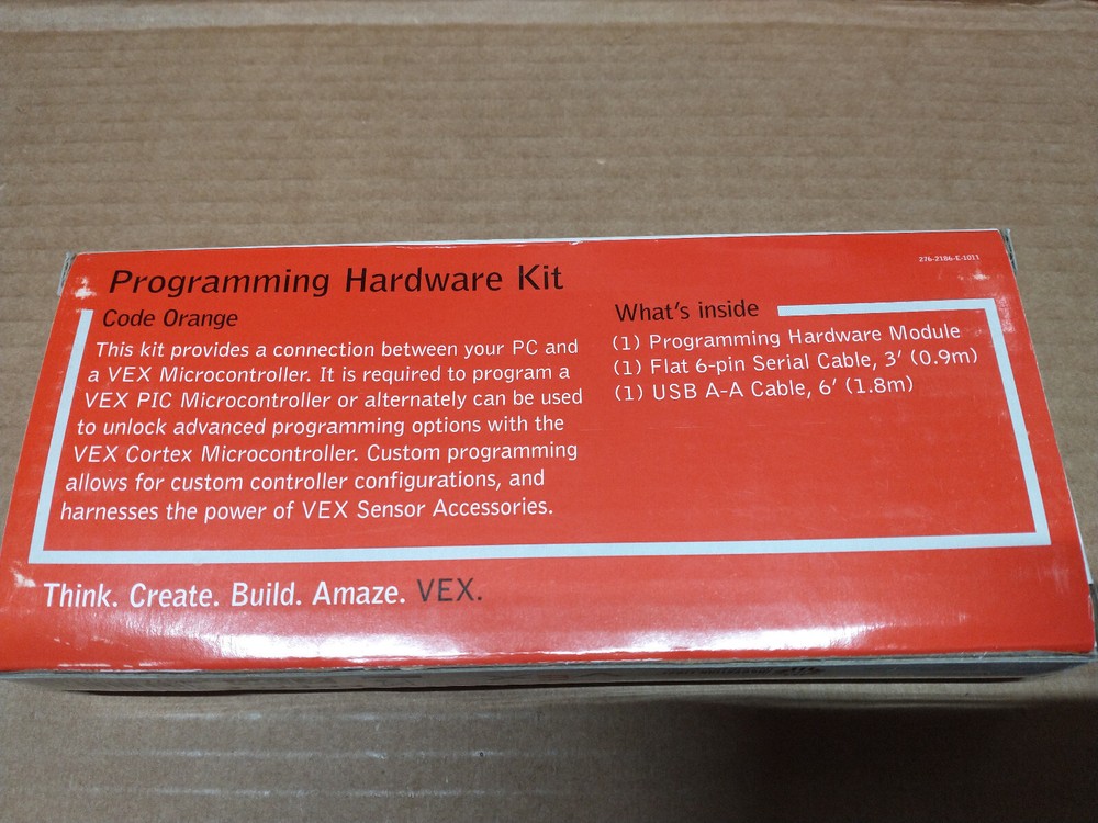 Vex Robotics Programming Hardware Kit 276-2186, NEW