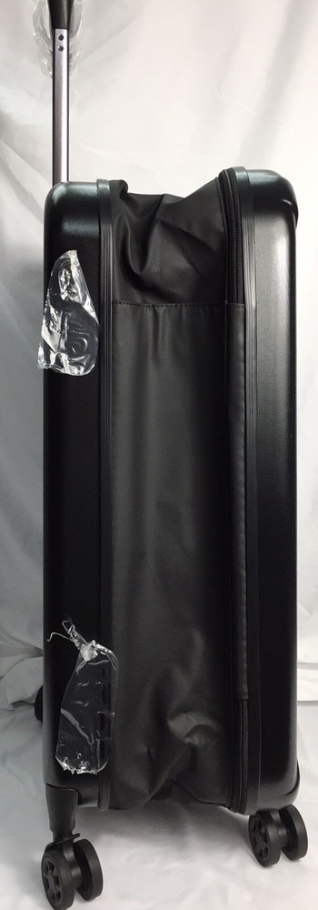 Collapsible Compact Luggage 24" Hard Shell Suitcase Lightweight Foldable - Black