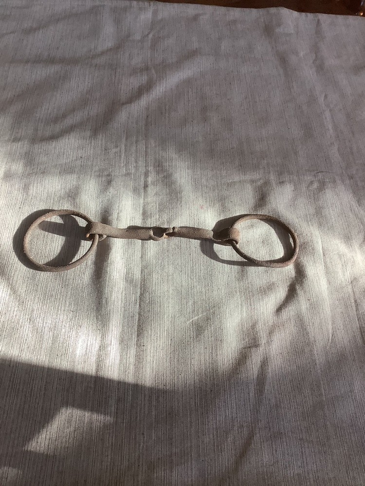 2 used vintage horse bits